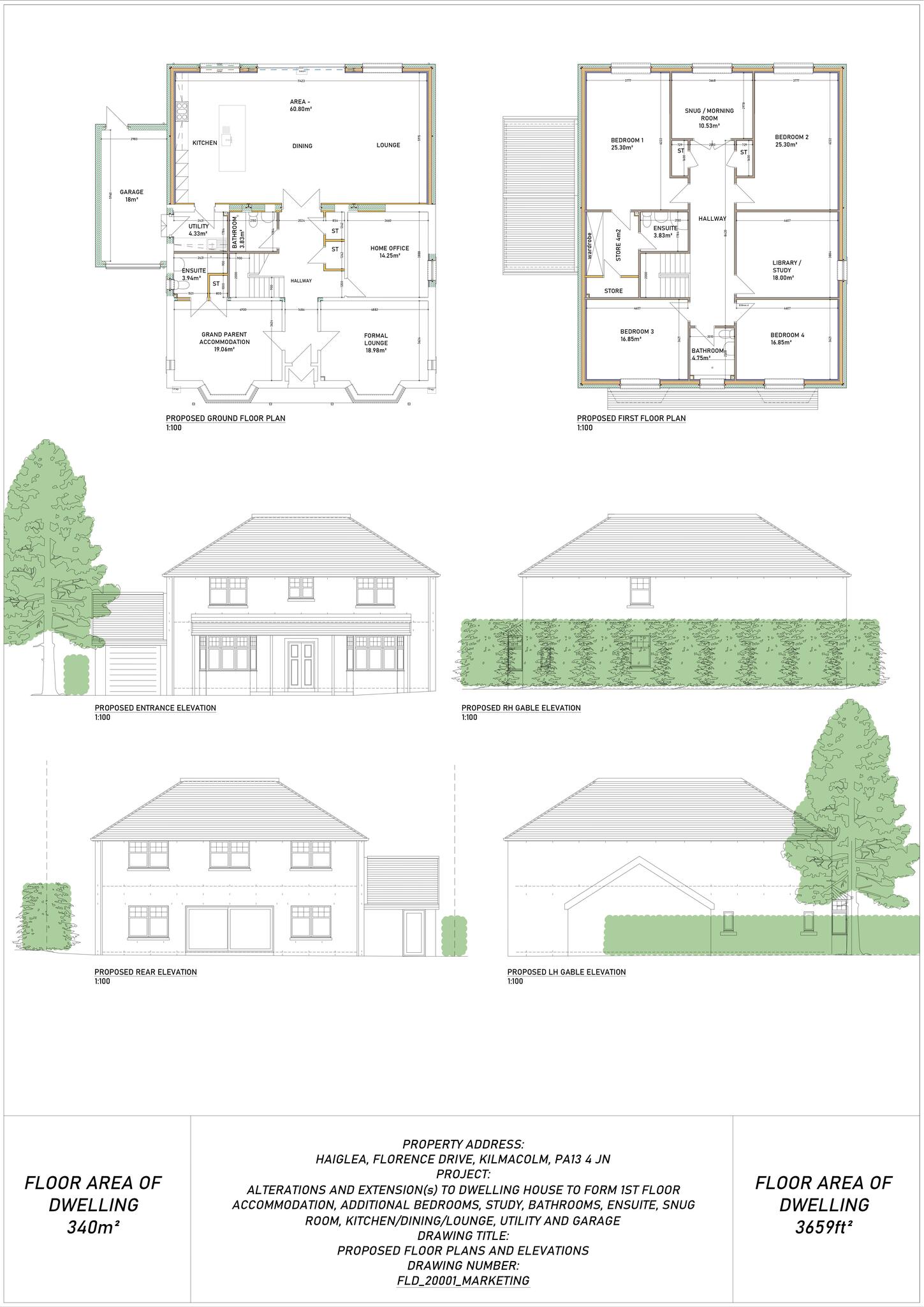 Florence Drive Kilmacolm Pa13 5 Bedroom Detached House For Sale Primelocation