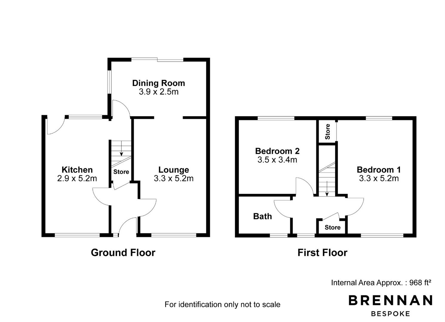 51, Leeson Crescent, Kettering floorplan
