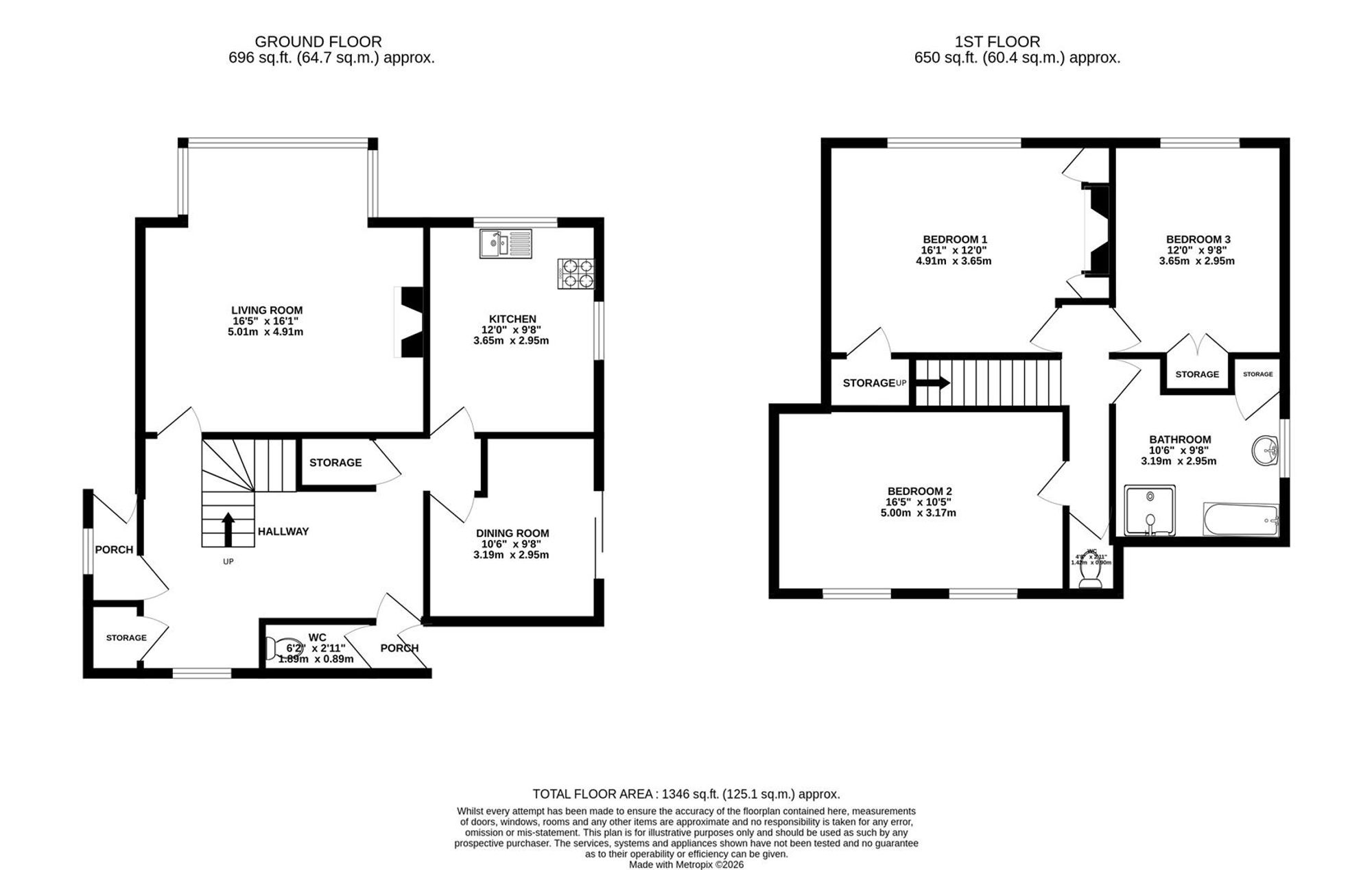 10 Grove Road, Chesterfield floorplan