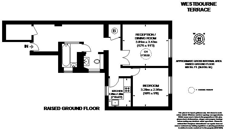 1 Bedrooms Flat to rent in Westbourne Terrace, London W2