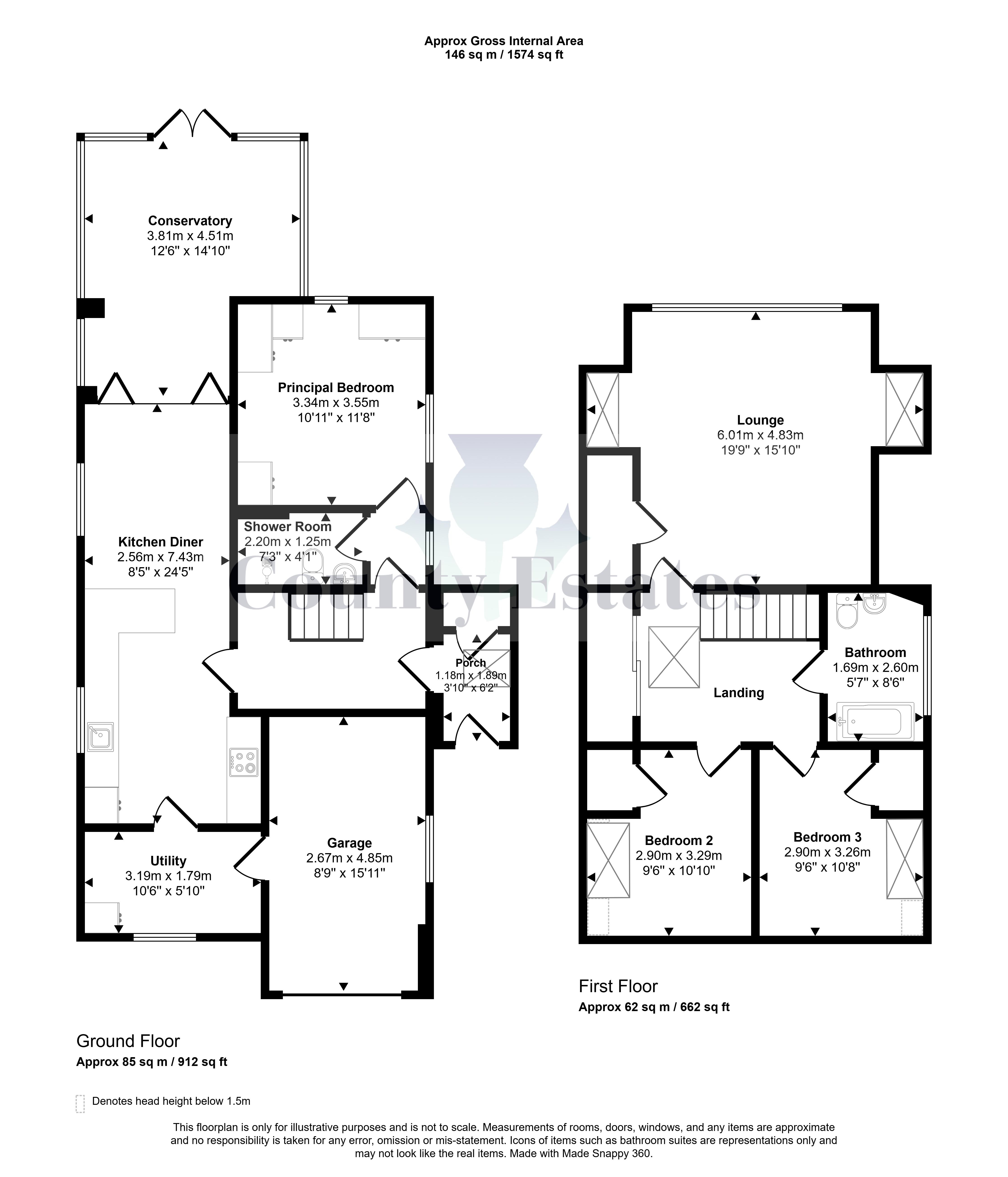 4, Beechwood Gardens, Tillicoultry floorplan