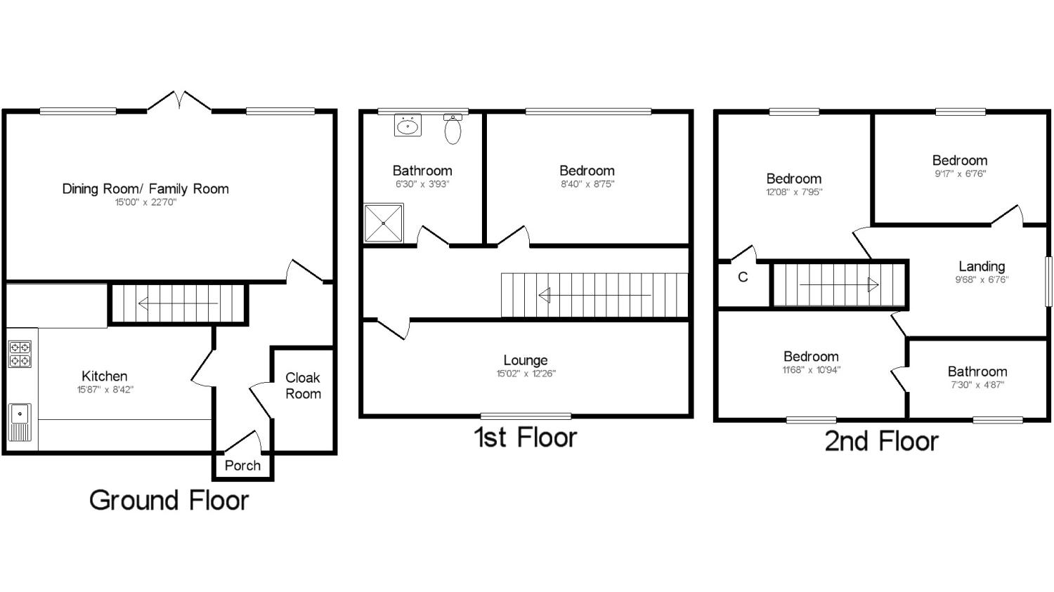 4 Bedrooms Terraced house for sale in Liphook Close, Hornchurch RM12