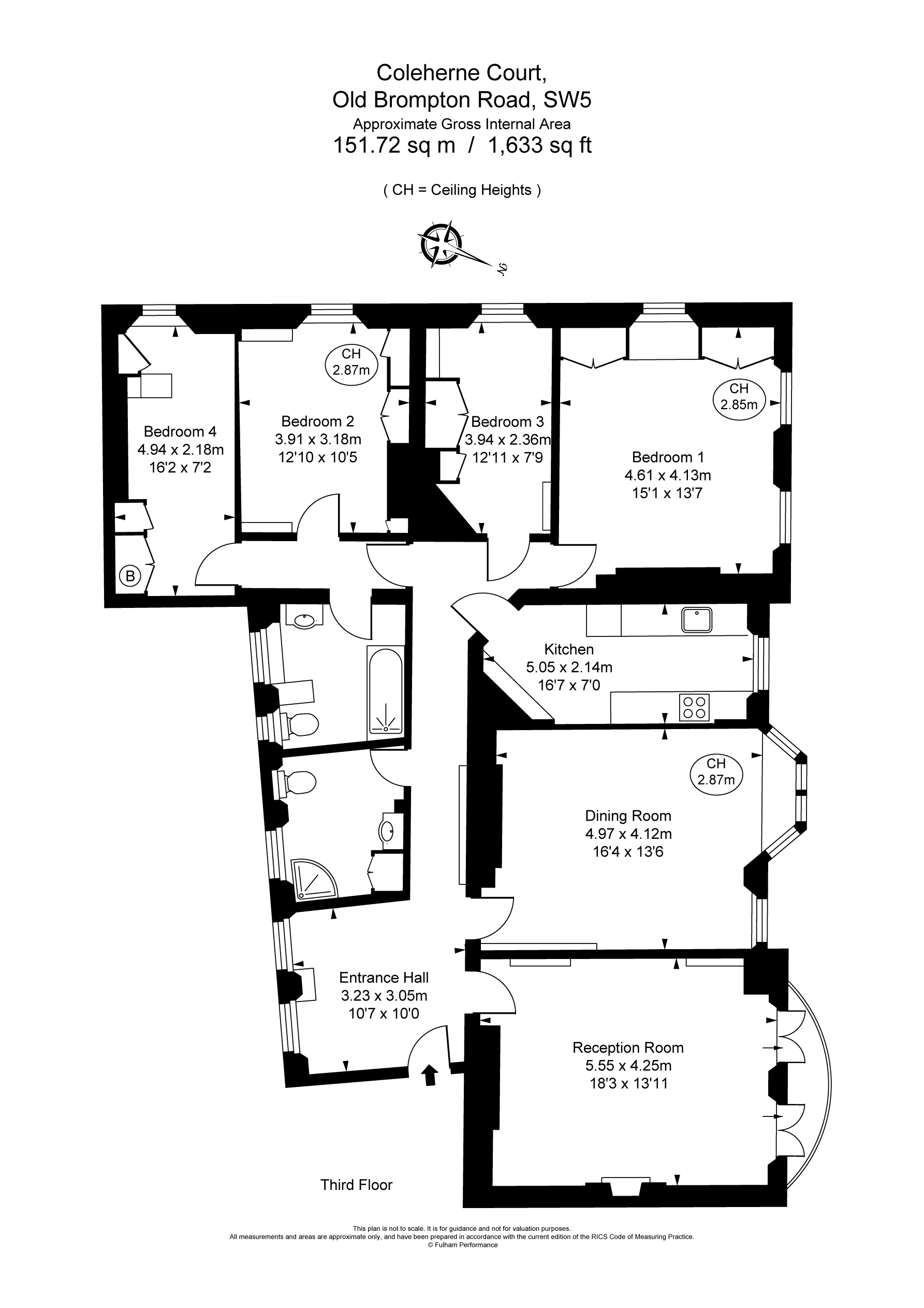 Flat 69,, Coleherne Court, London floorplan