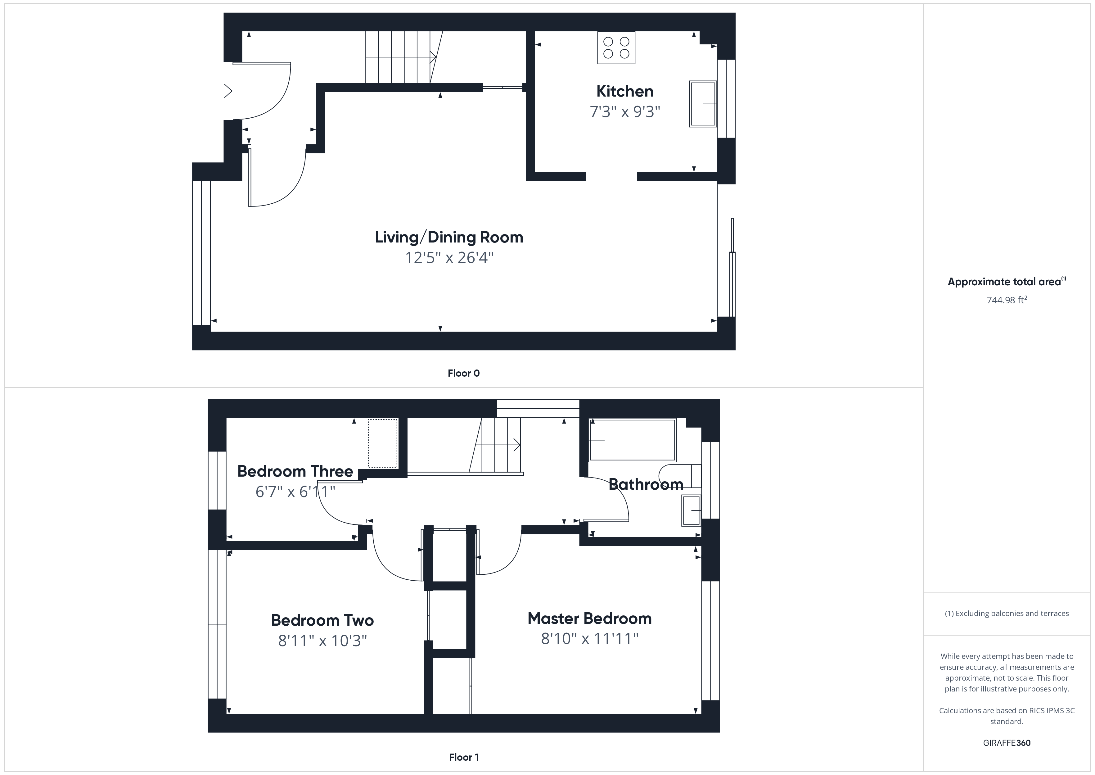 62, Carters Rise, Reading floorplan