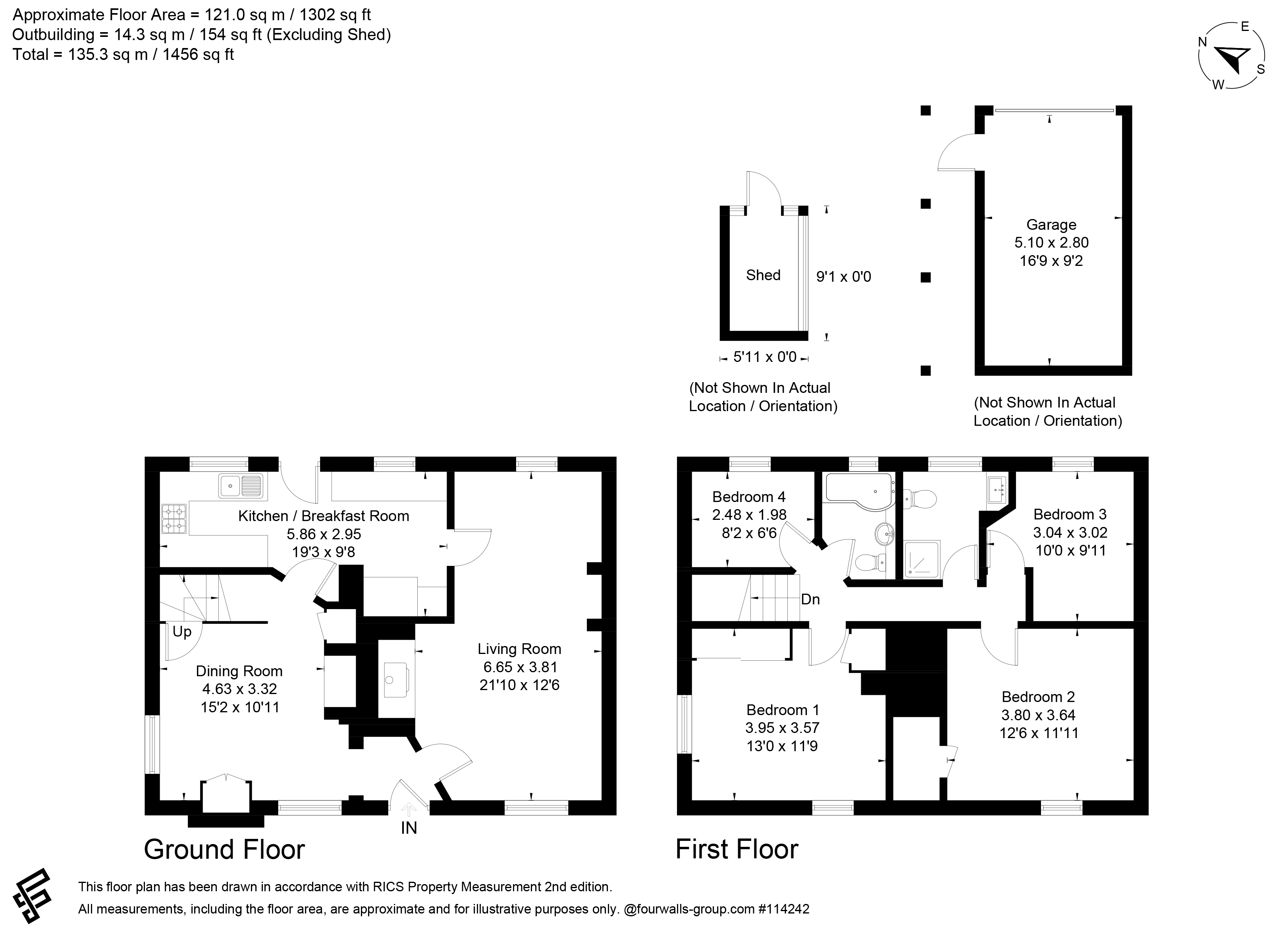 Digby Croft Cottage,, Winchester Street, Stockbridge floorplan