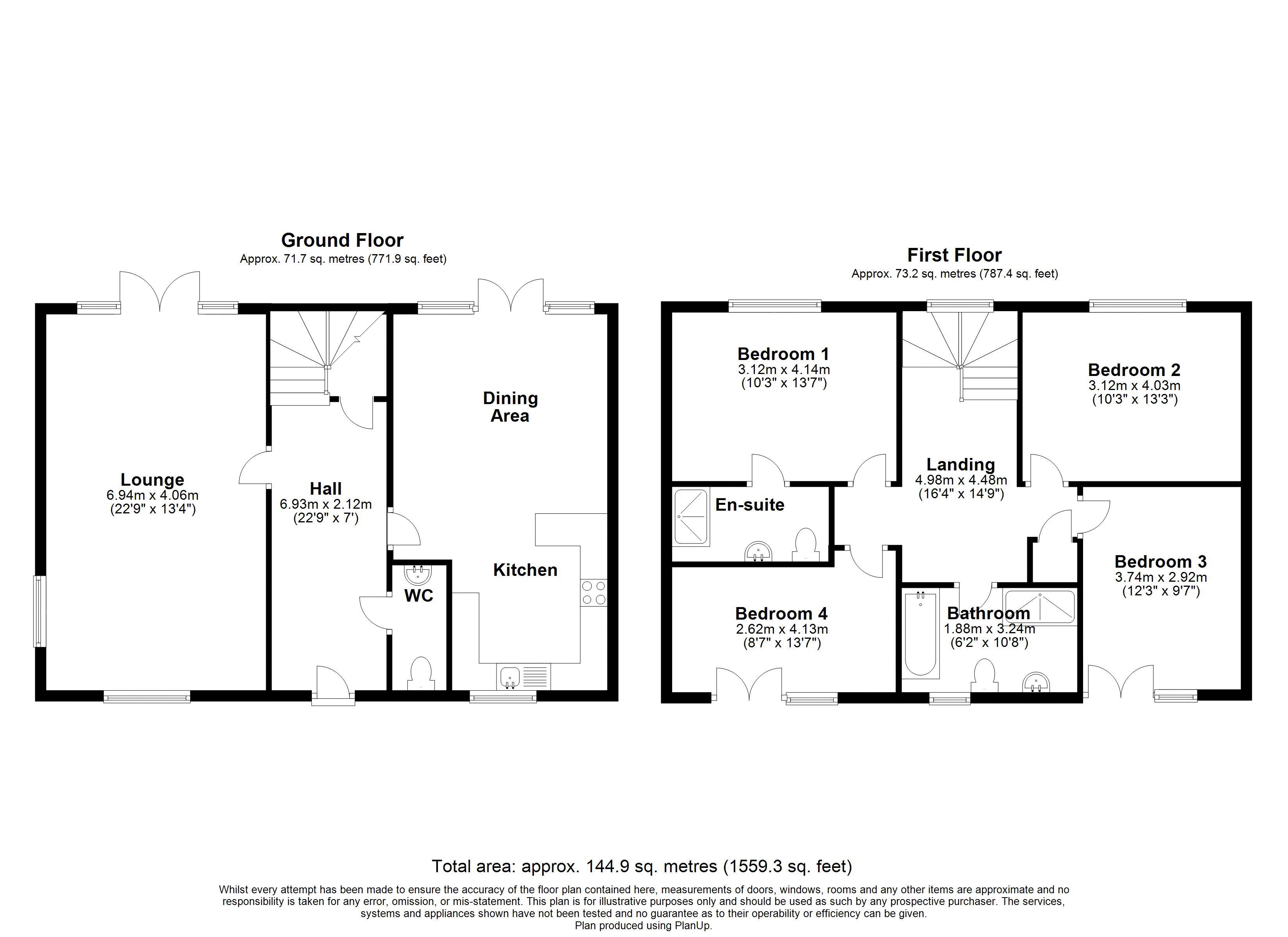 4 Bedrooms Semi-detached house for sale in Mead Lane, Buxted, Uckfield TN22