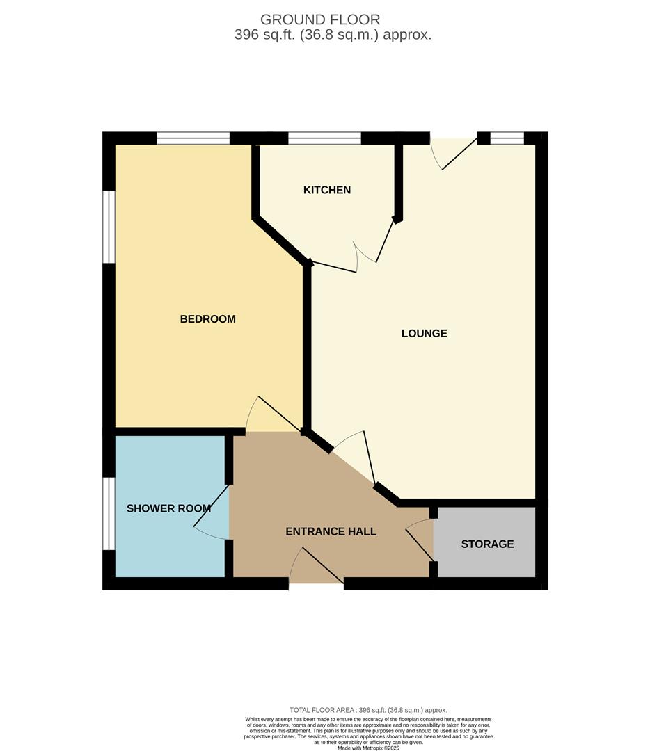 44 Allandale Court, Rectory Road, Burnham-On-Sea floorplan