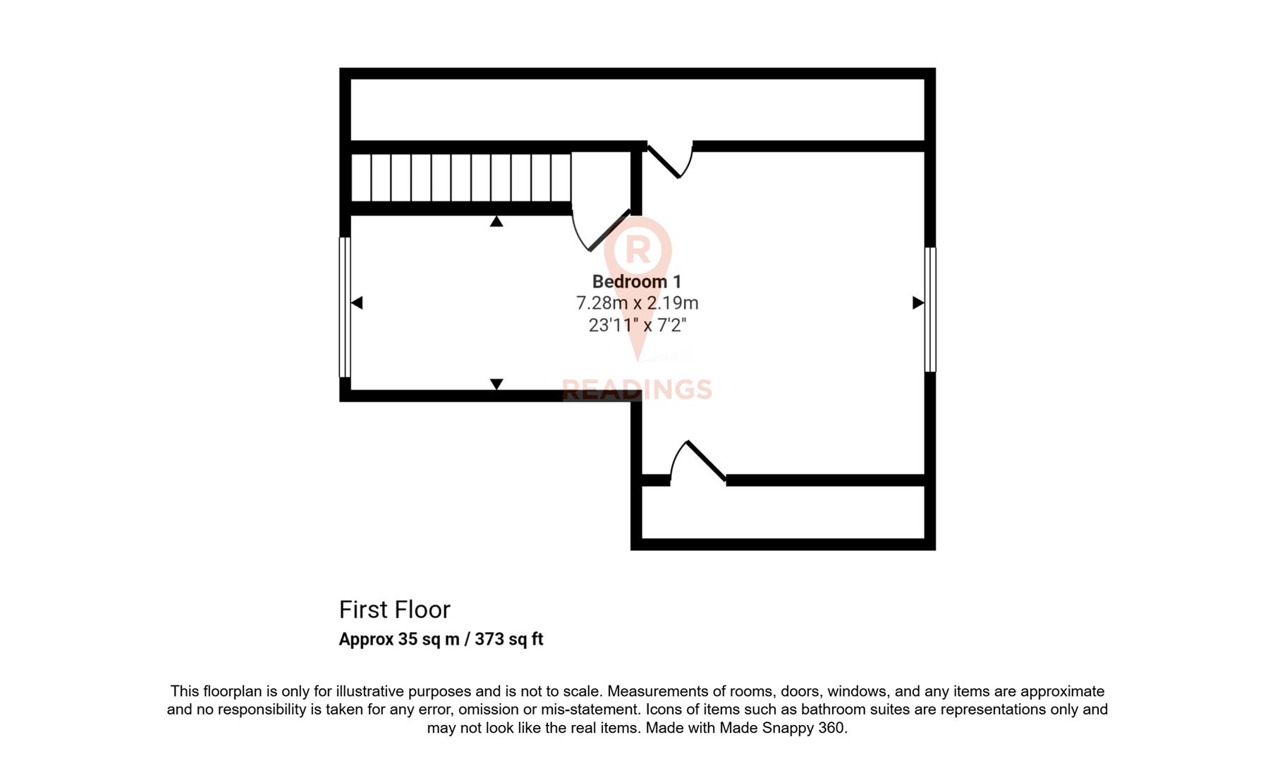 7, Bridport Close, Wigston floorplan