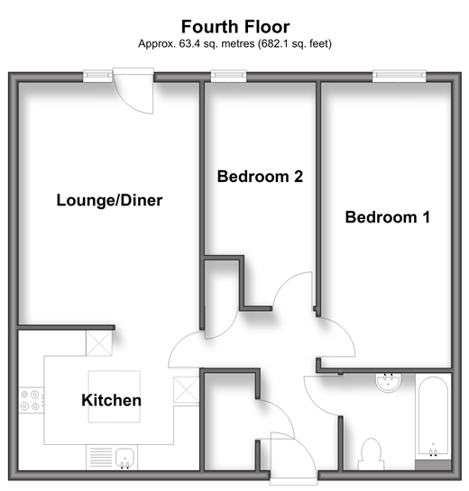 Lea Bridge Road Walthamstow, London floorplan