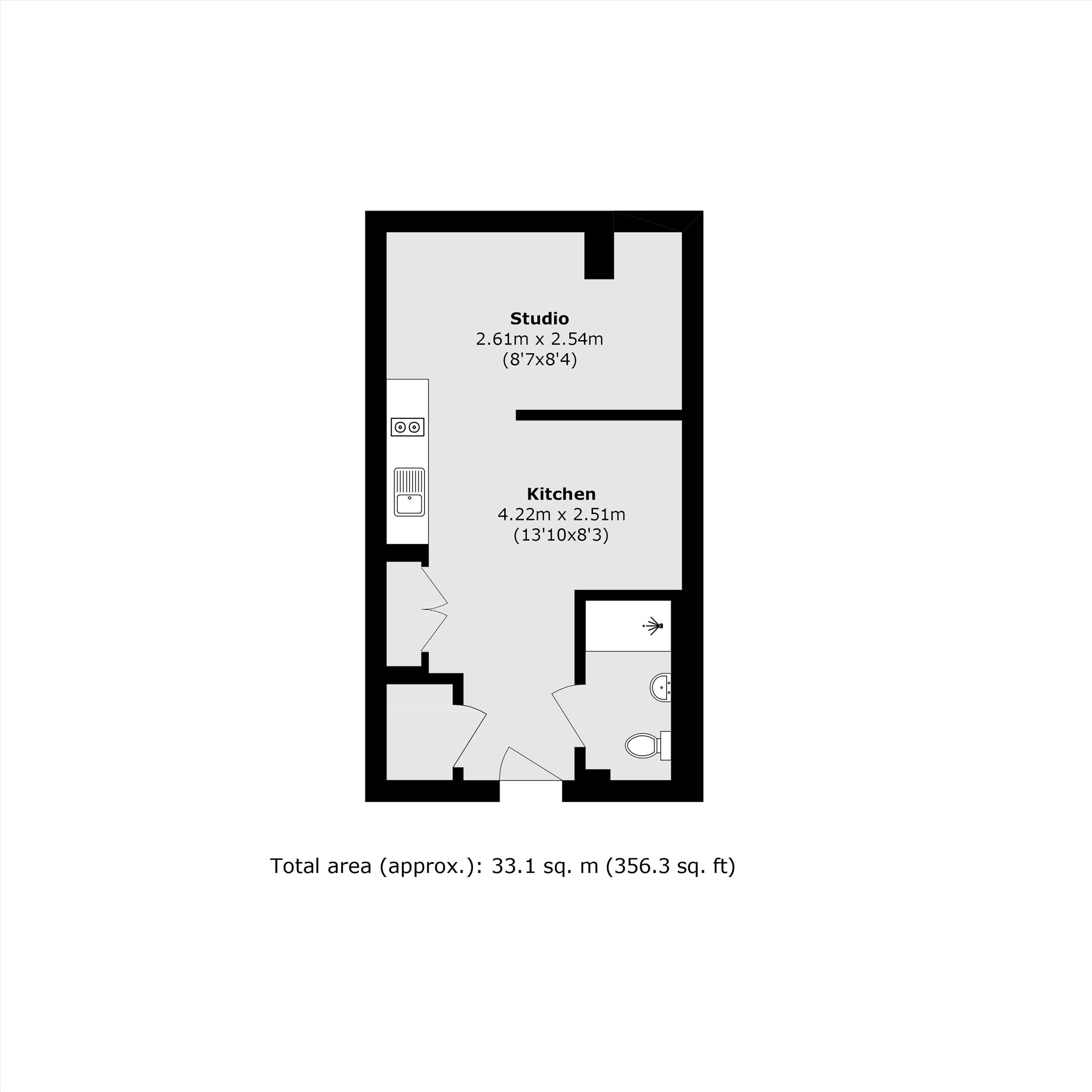 West Gate, London floorplan