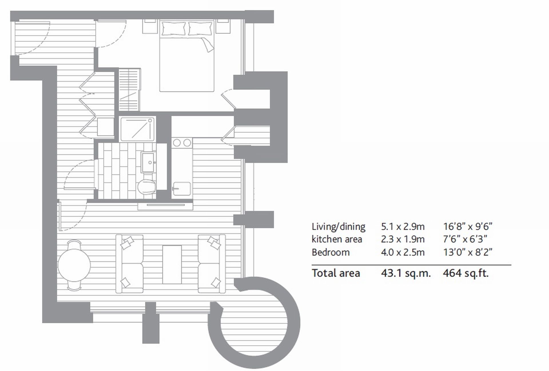 1 Bedrooms Flat to rent in Riverdale House, 68 Molesworth Street, Lewisham, London SE13