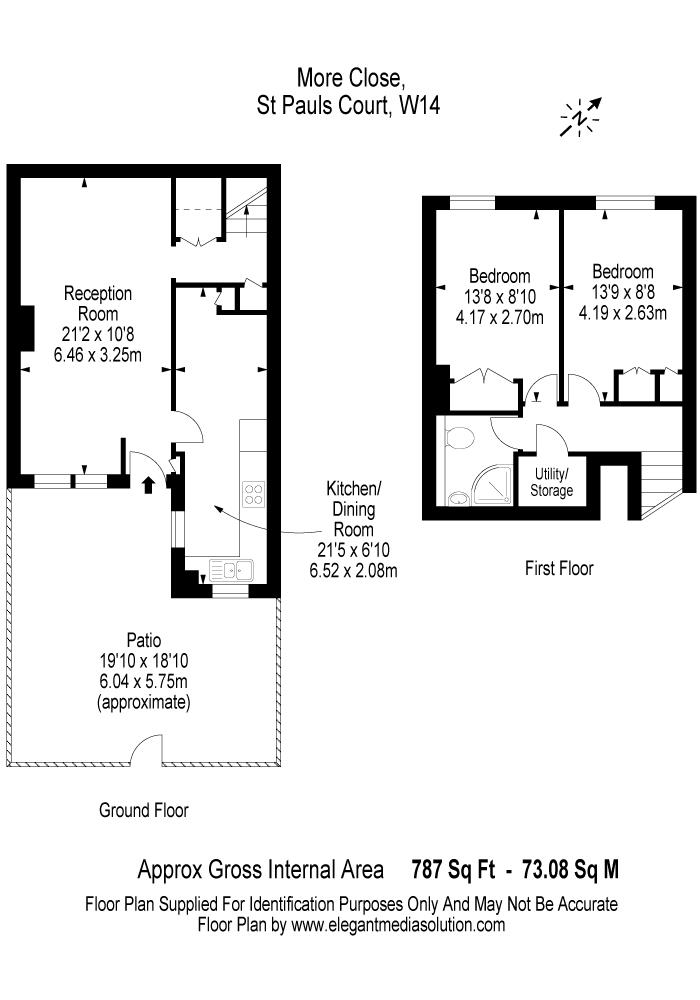 More Close, St Pauls Court, London floorplan