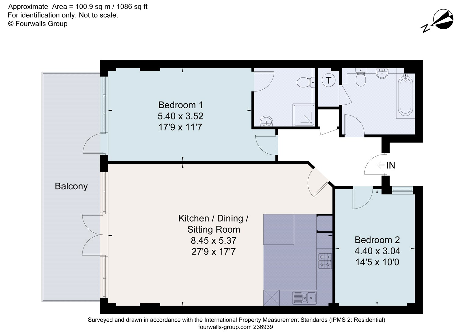 Westgate Apartments, Leeman Road, York YO26, 2 bedroom flat for sale
