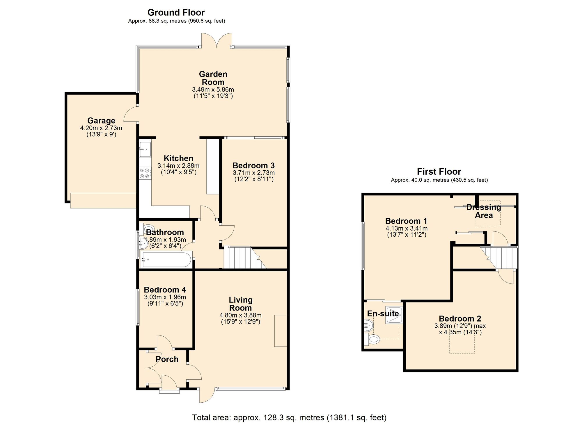 4 Ambleside Avenue, Barnoldswick floorplan