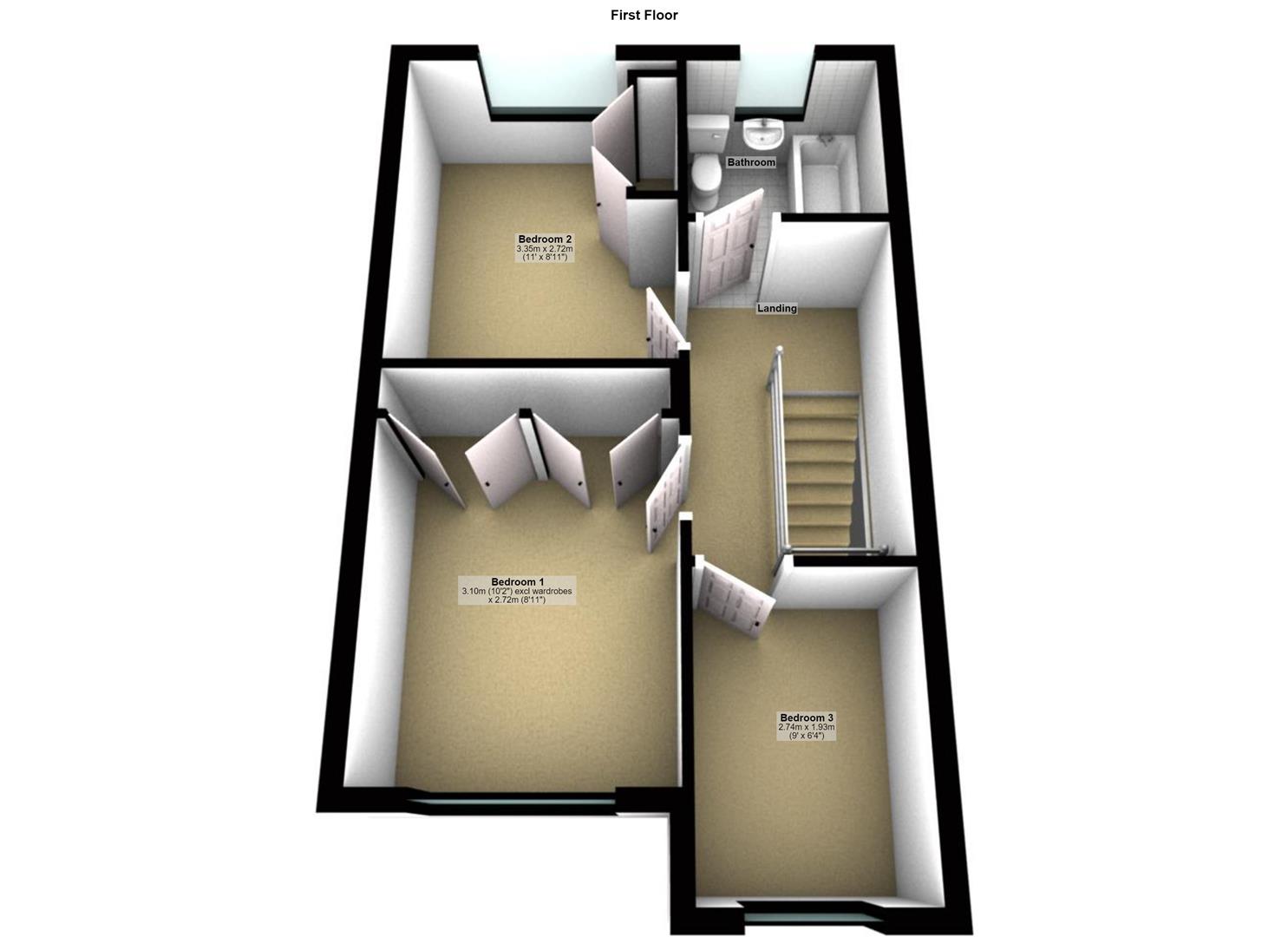 31, The Canter, Leeds floorplan