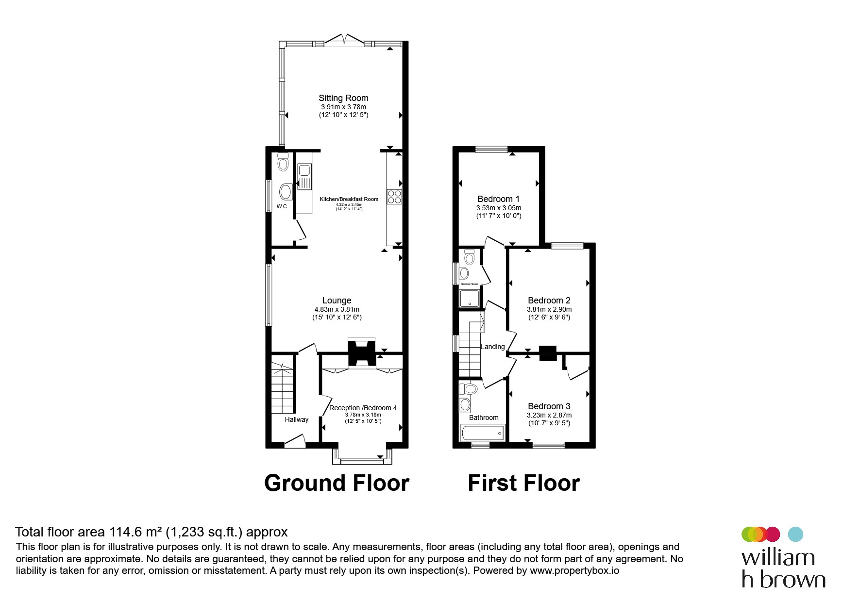 165, Thorpe Road, Frinton-On-Sea floorplan