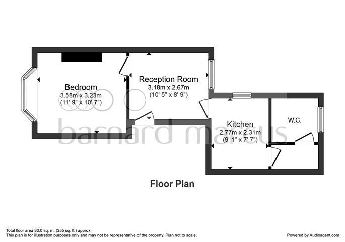 1 Bedrooms Flat to rent in Woodstock Grove, London W12