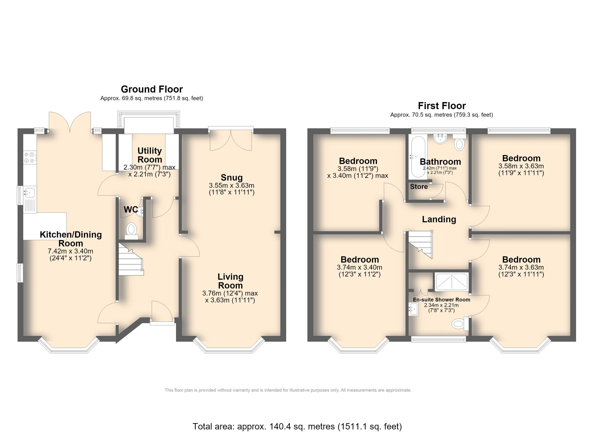 67 Kingfield Road, Sheffield floorplan