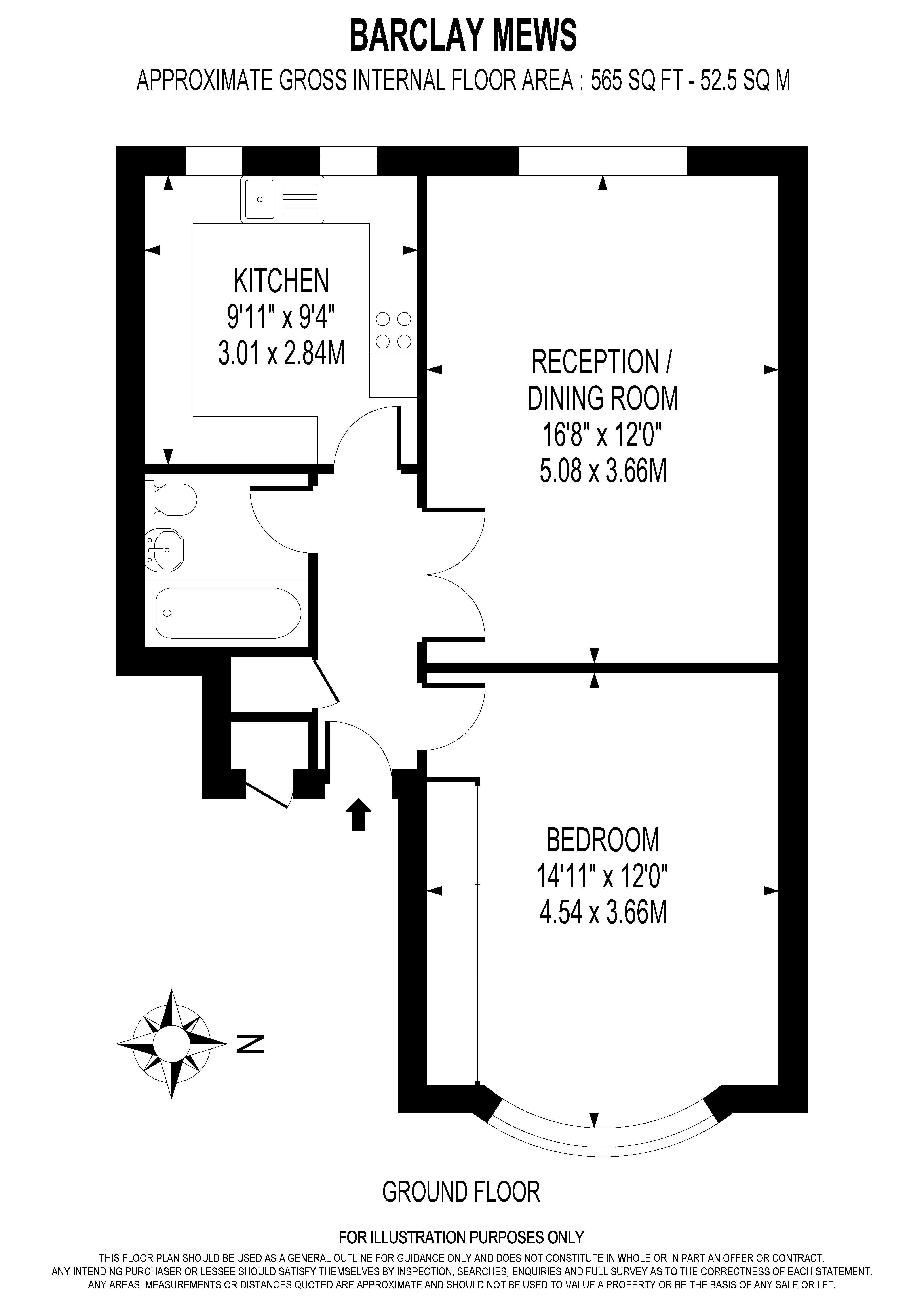 Cottenham Park Road, London, SW20 floorplan