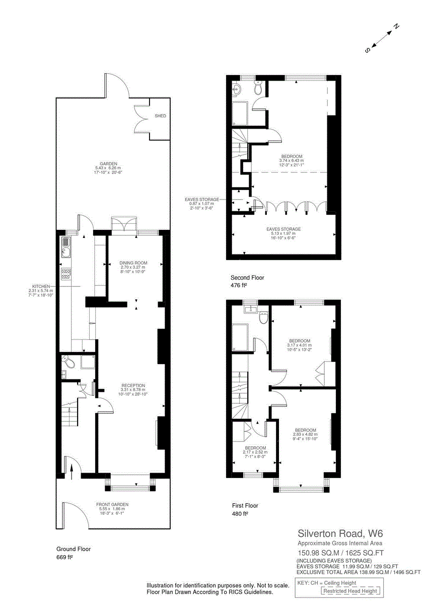 4, Silverton Road, Hammersmith floorplan