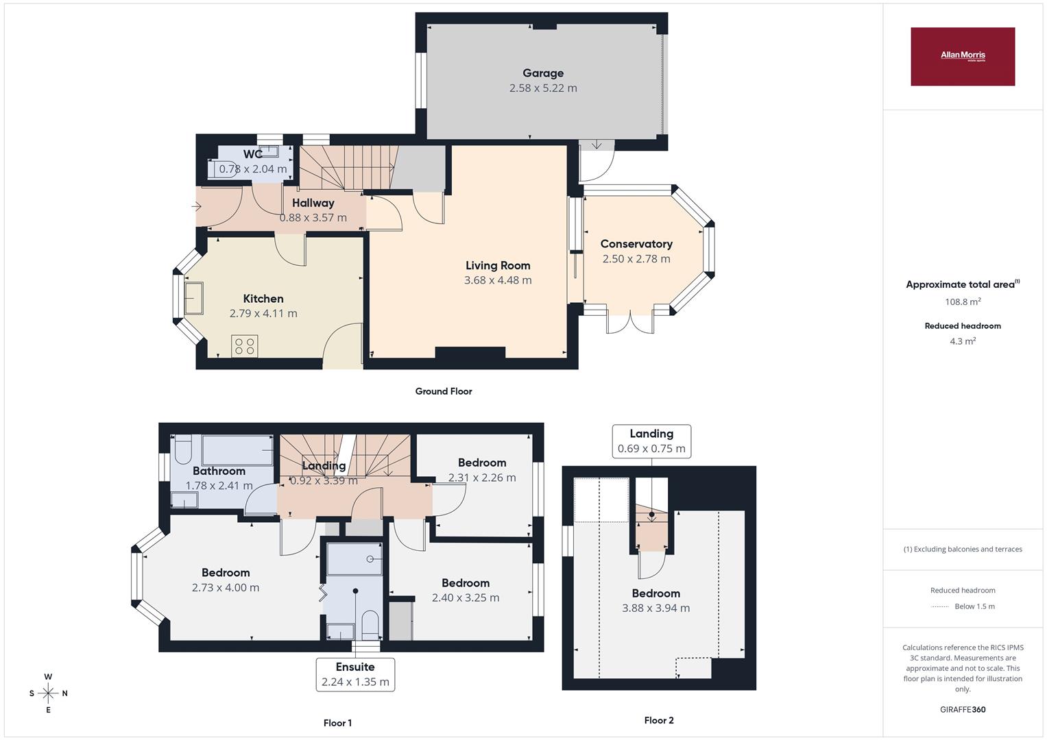 81, Somers Park Avenue, Malvern floorplan