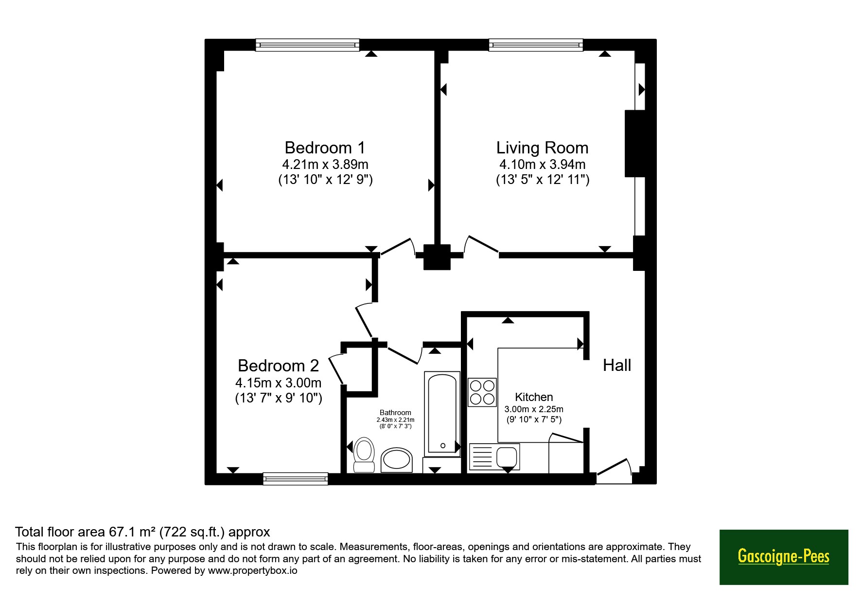 434 Dollary Court,, Kingston Road, Kingston upon Thames floorplan