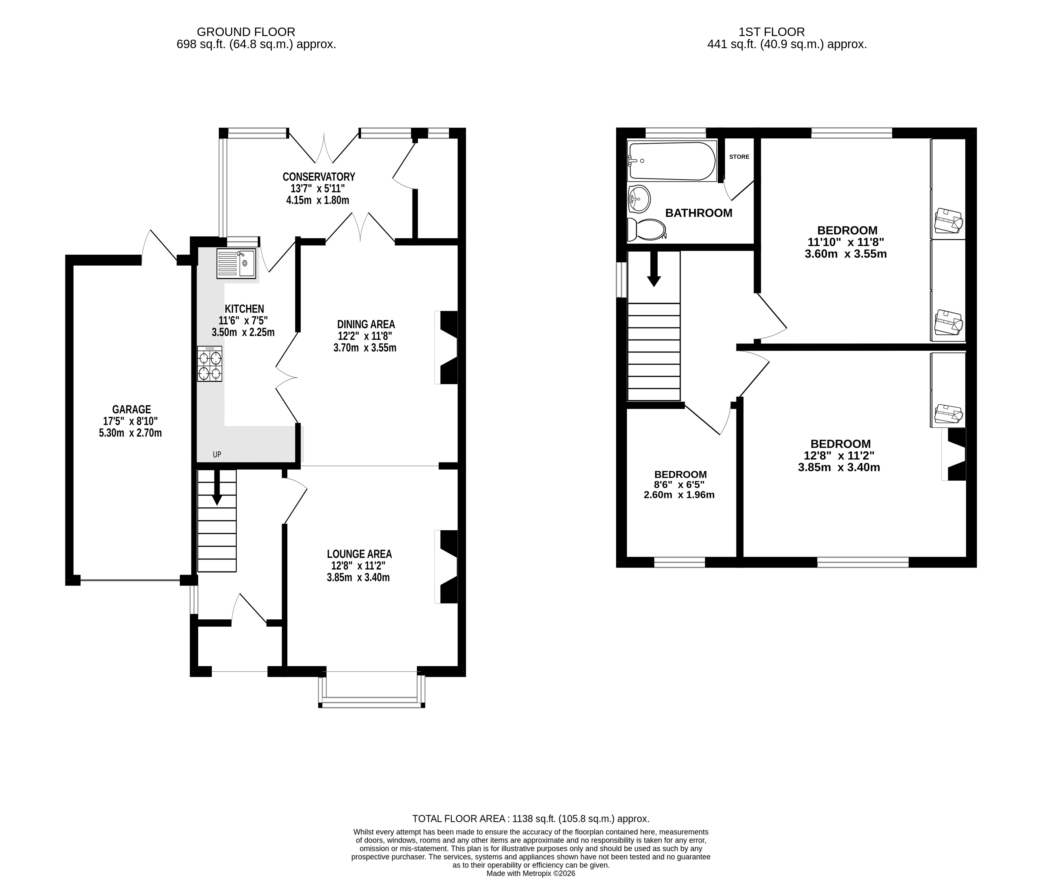 6, Laund Nook, Derbyshire floorplan