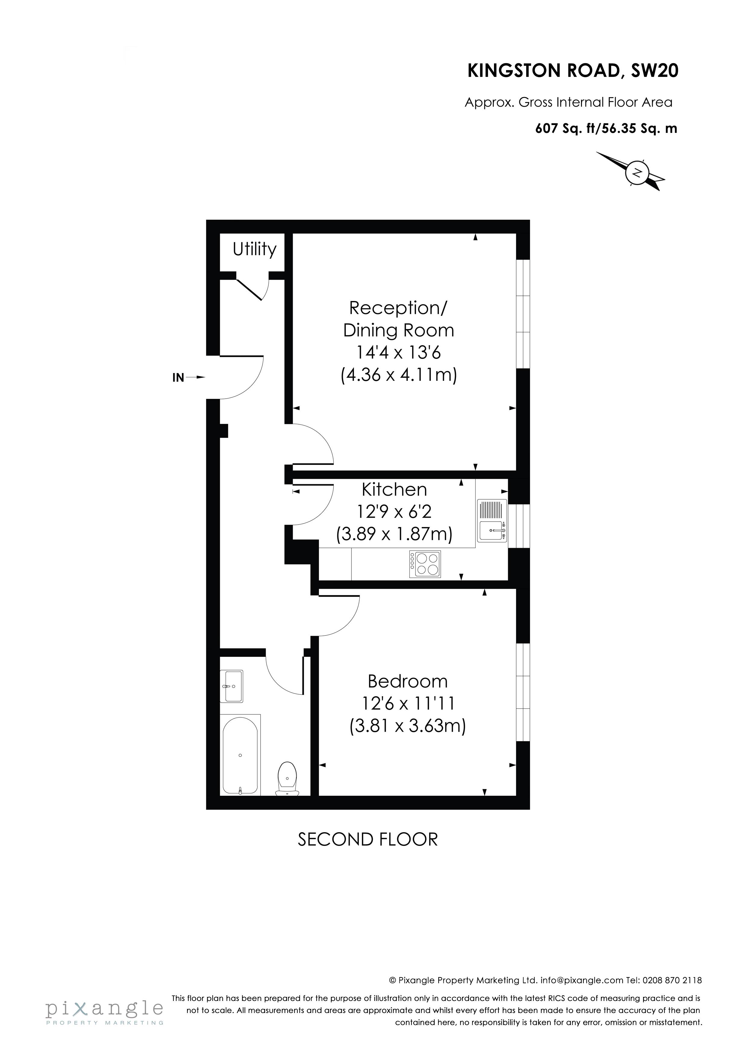 Kingston Road, London floorplan