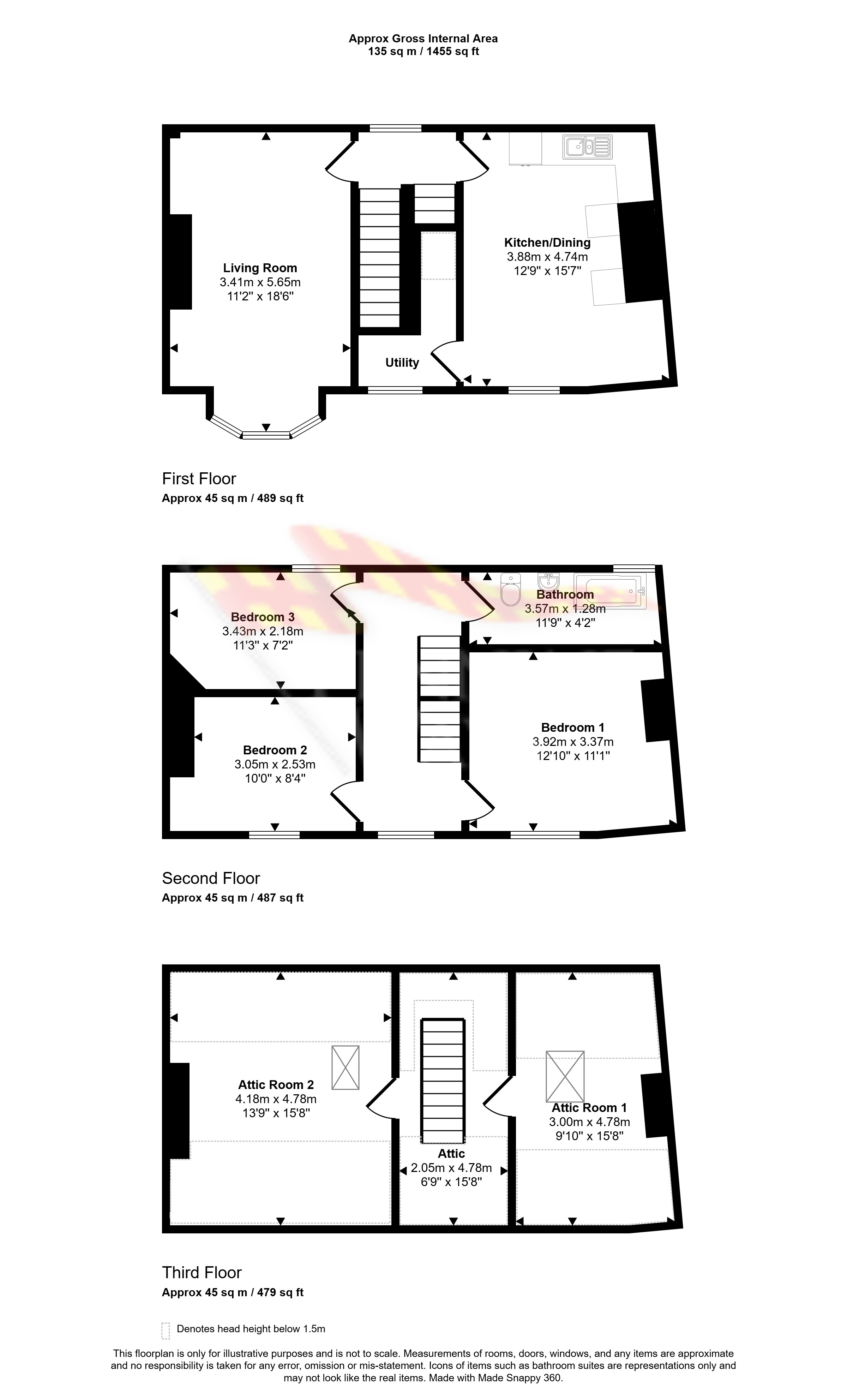 Eldon House, Market Place, Alston, Cumbria floorplan