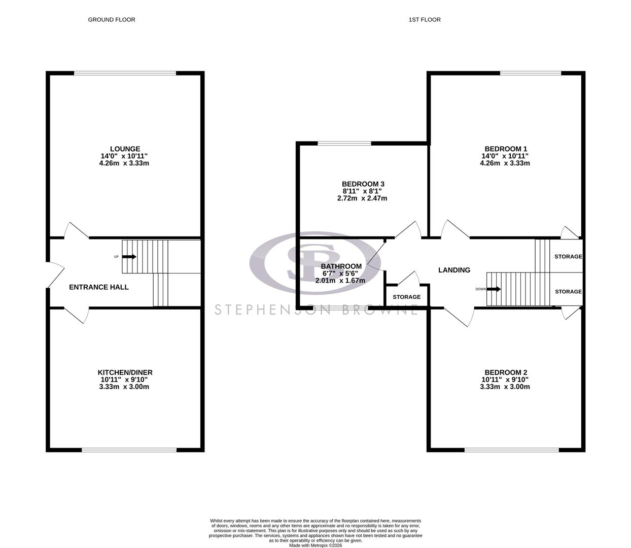 15, Hawthorne Close, Congleton floorplan