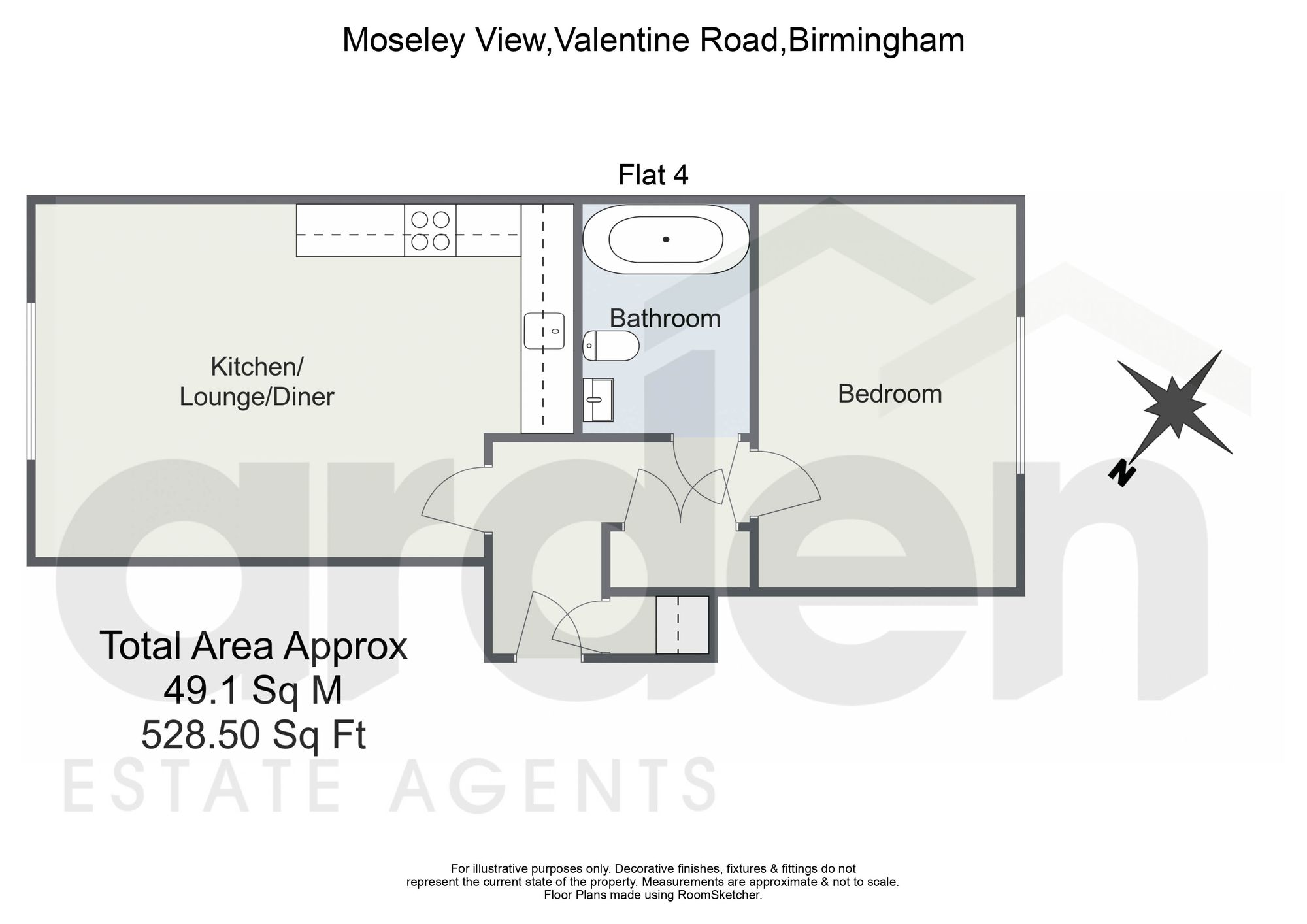 Moseley View, 4, Valentine Road, Birmingham floorplan