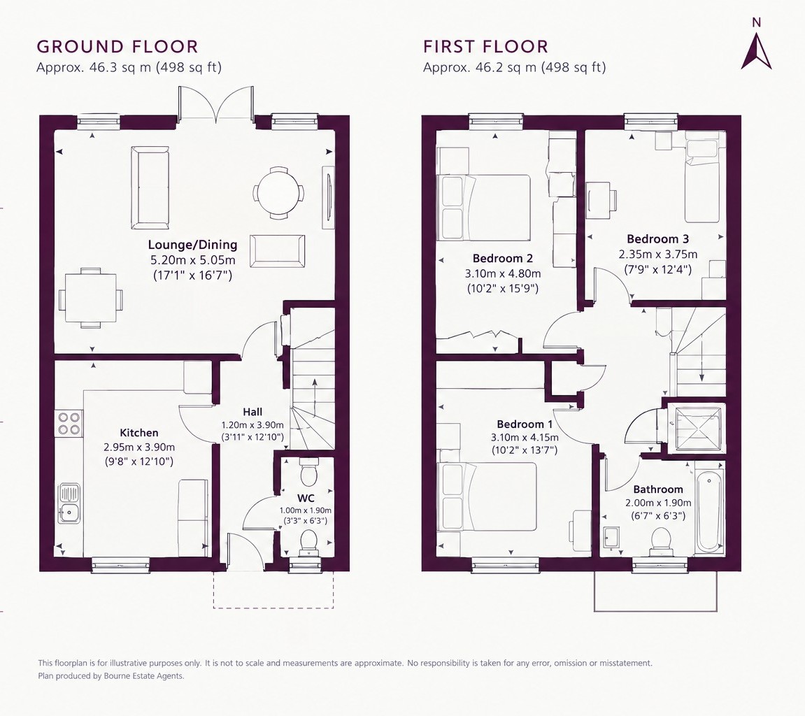 4, Gratton Chase, Godalming floorplan