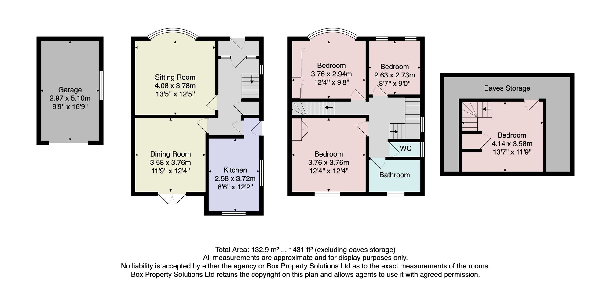 57 St. Leonards Road, Harrogate floorplan