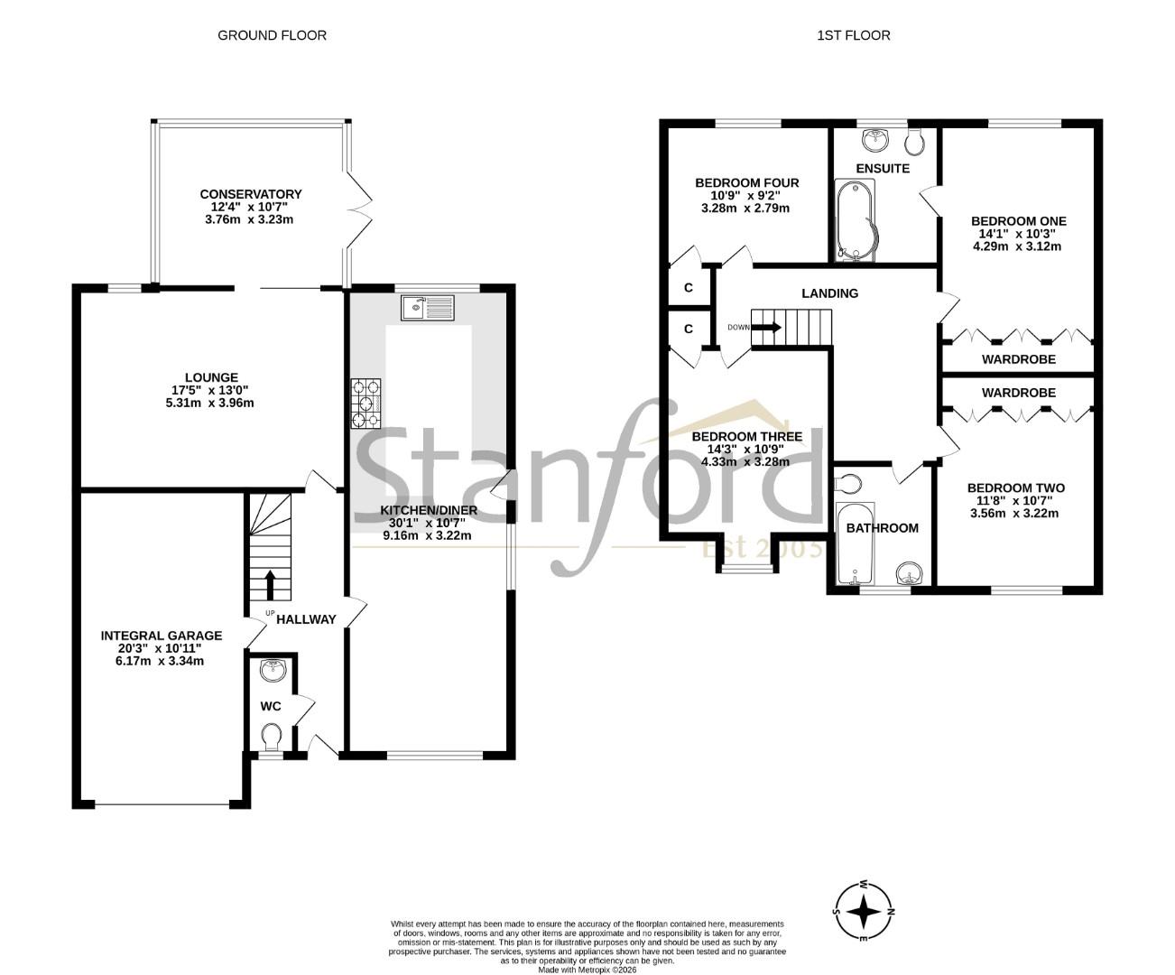 32, Damson Crescent, Eastleigh floorplan