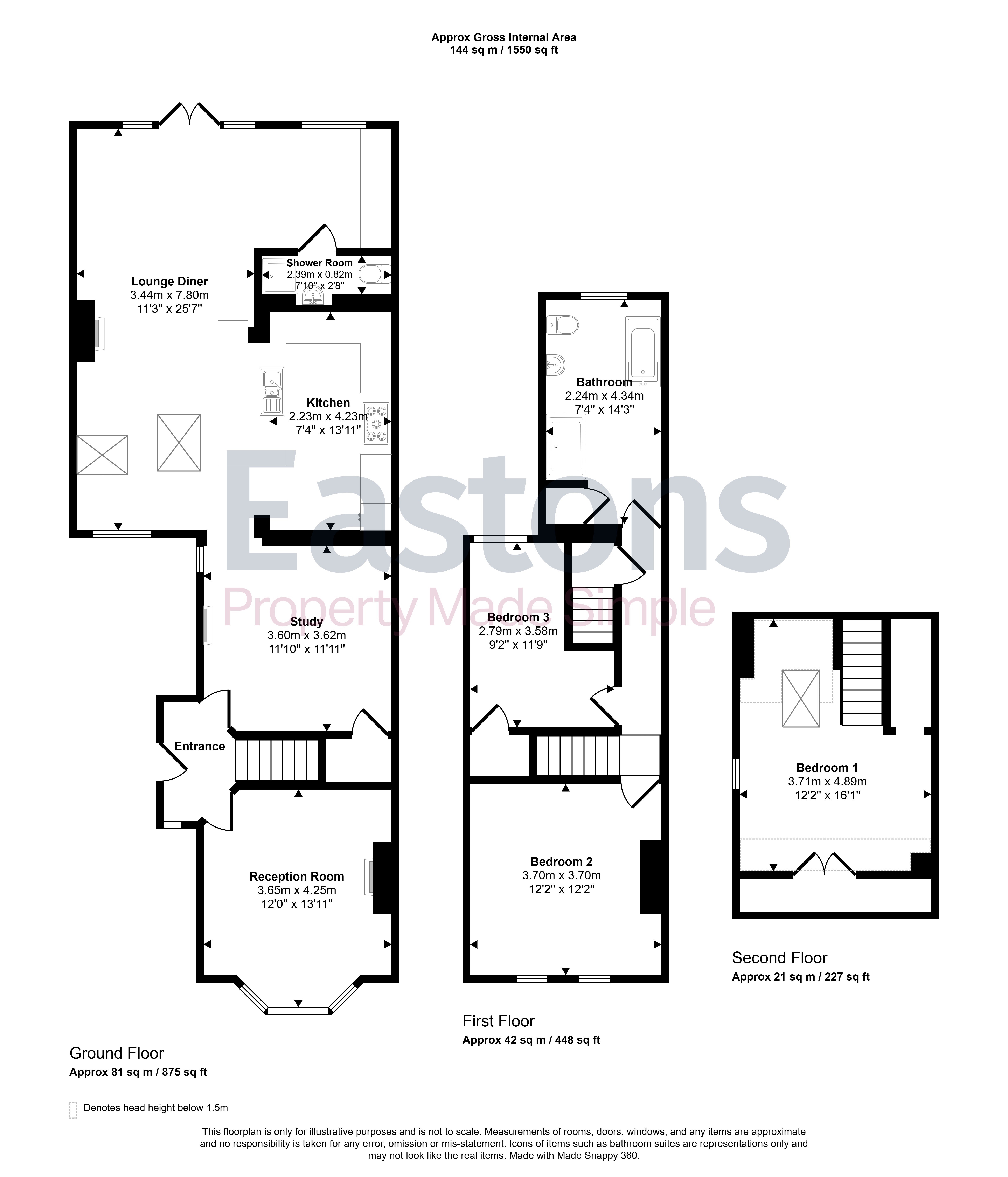 40, Meadow Walk, Tadworth floorplan