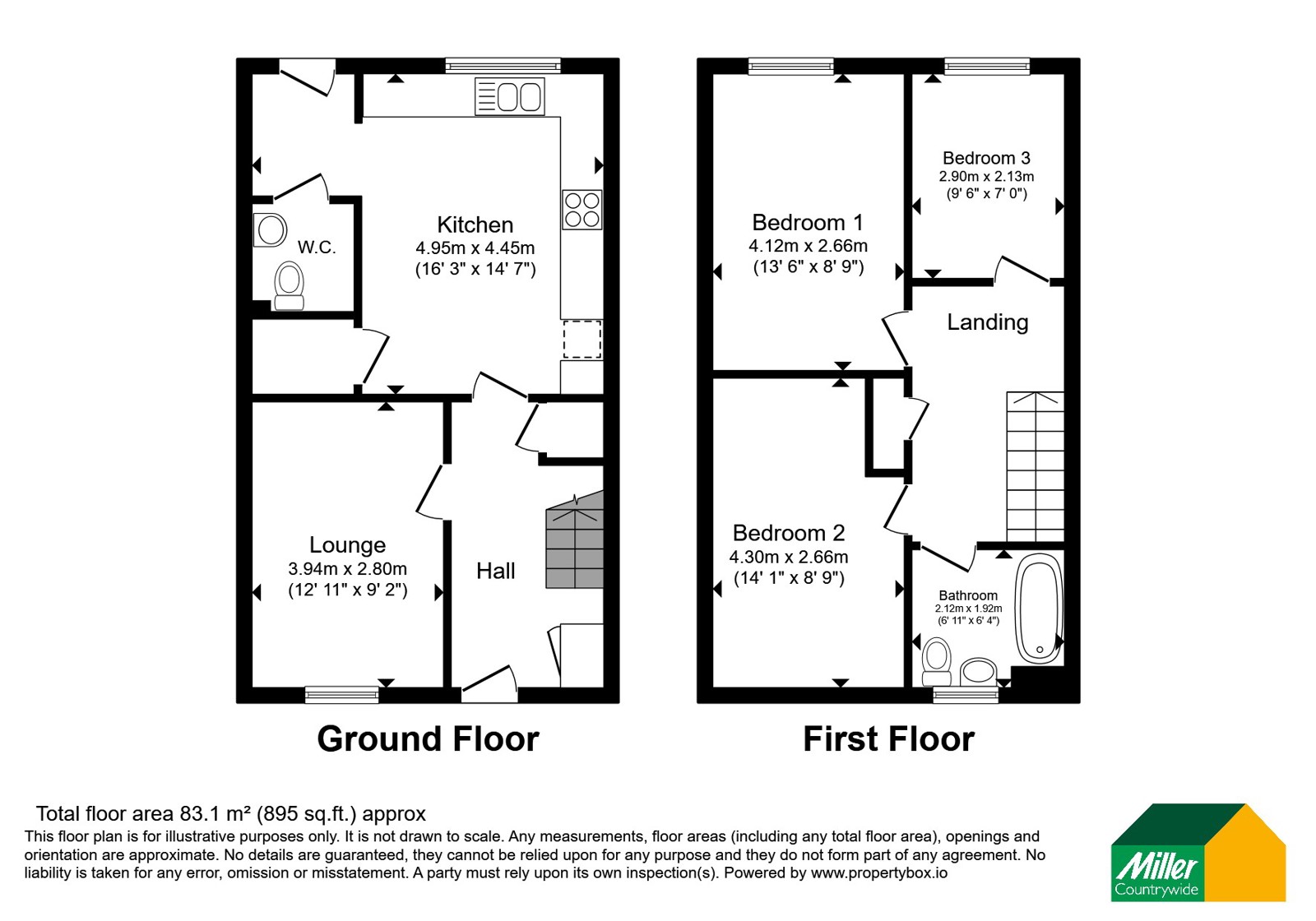 8, Buccaneer Street, Cornwall floorplan