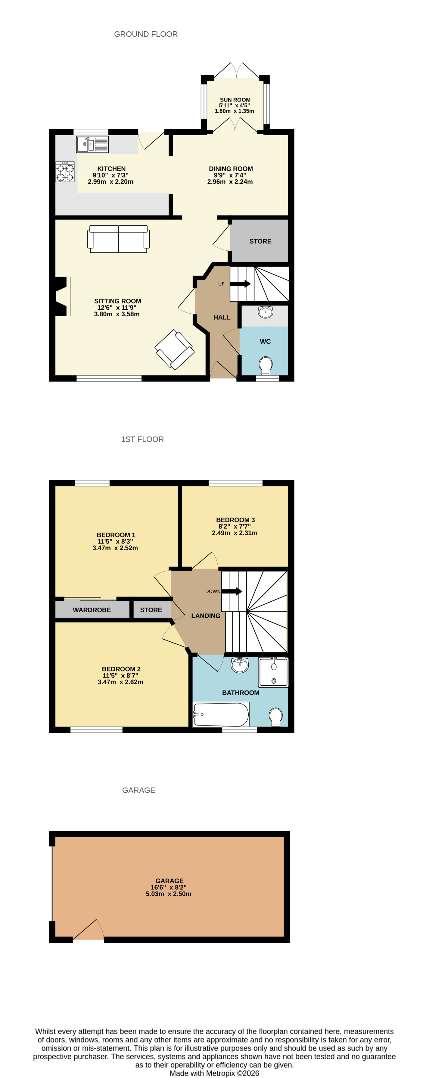 9, Mill Leat, Cullompton floorplan