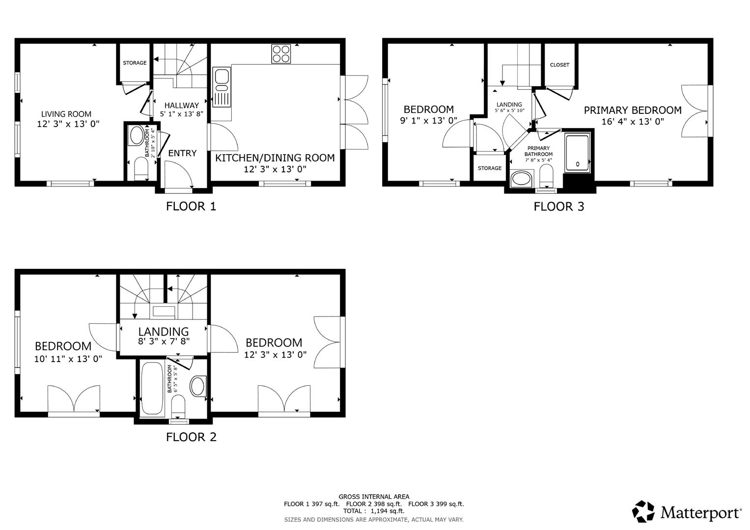 34, Ffordd Wallace, Barry floorplan