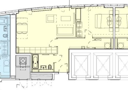 Flat 202, Silvercroft Street, Manchester floorplan