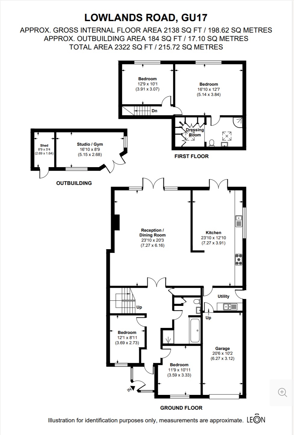 35 Lowlands Road, Blackwater, Hampshire floorplan