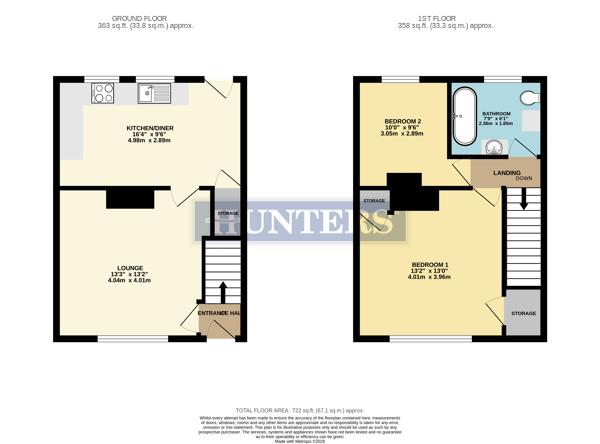 9, Mill Lane, Pontefract floorplan