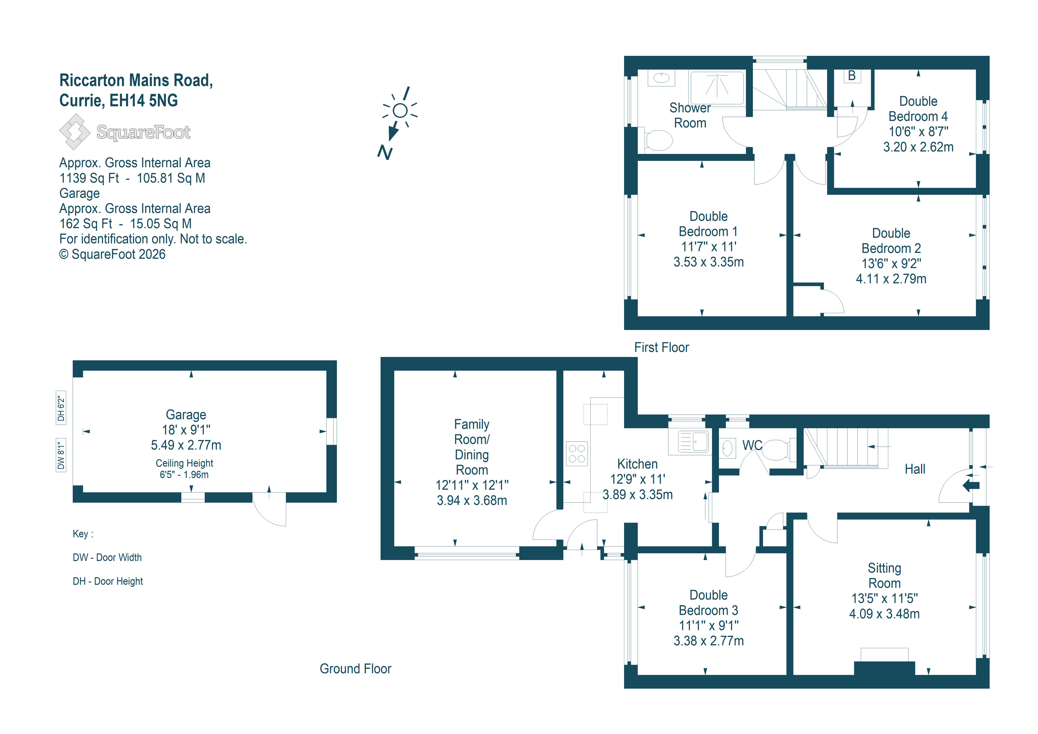 12, Riccarton Mains Road, Edinburgh floorplan