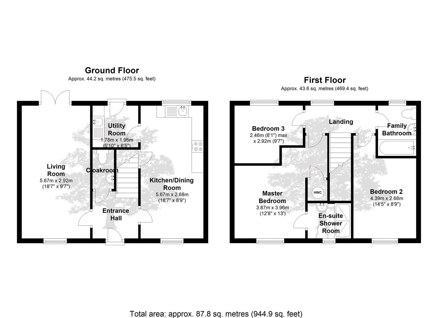 137, Forth Avenue, Portishead floorplan