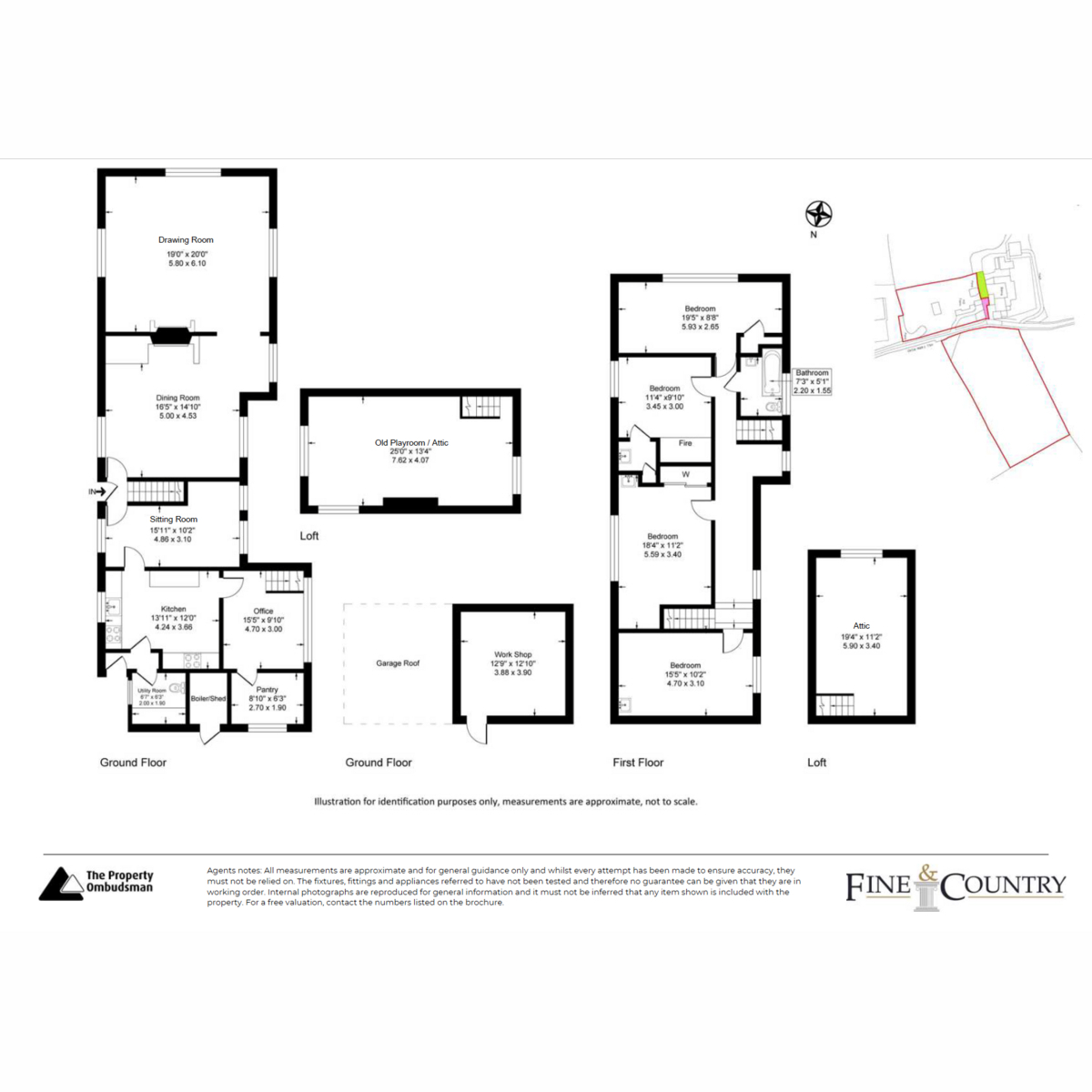 Hill Farm, Woodbridge, Grundisburgh floorplan