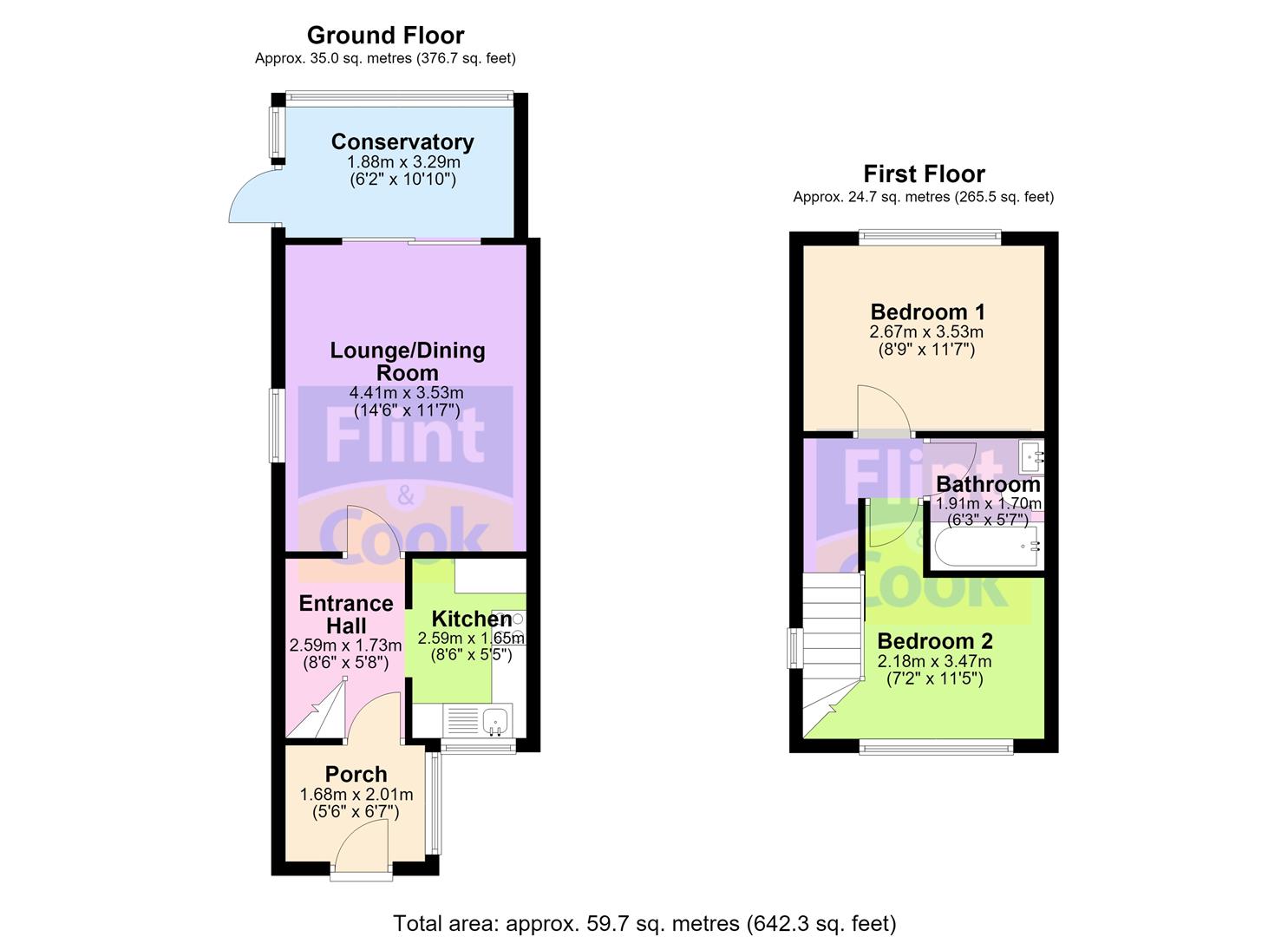 40, Blakemore Close, Hereford floorplan