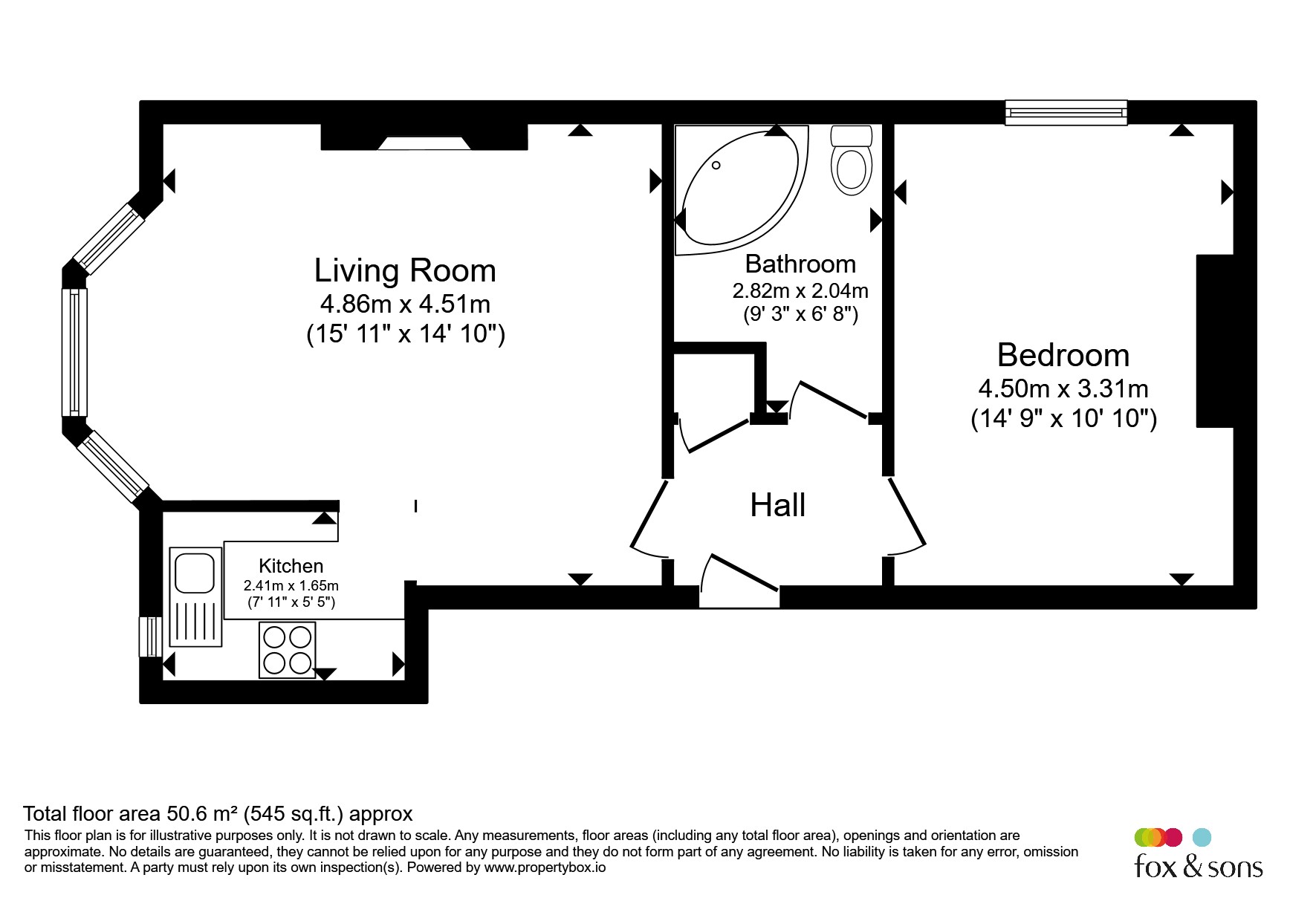 Flat 6, 12, Byron Road, WORTHING floorplan