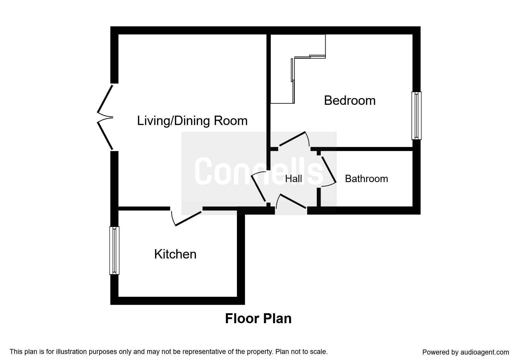 1 Bedrooms Flat for sale in Linkfield Lane, Redhill RH1