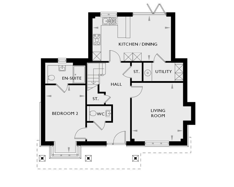 77 Whitebeam, View Road, Cliffe Woods floorplan