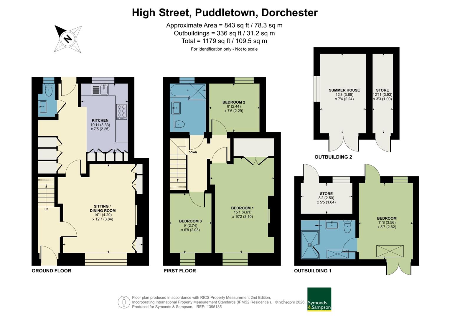26, High Street, Dorchester floorplan