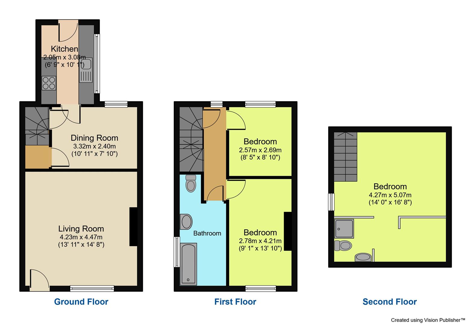 58, Beldon Lane, Bradford floorplan